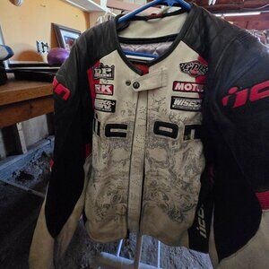 Mens icon moto jackets size large